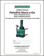 PalletPal Stack-n-Go Fork Over Model FPS3000-NFO-21 & FPS3000-NFO-27