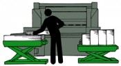 Feeding Sheets at Presses and Trimmers