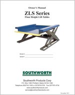 ZLS Series Floor Height Lift Tables
