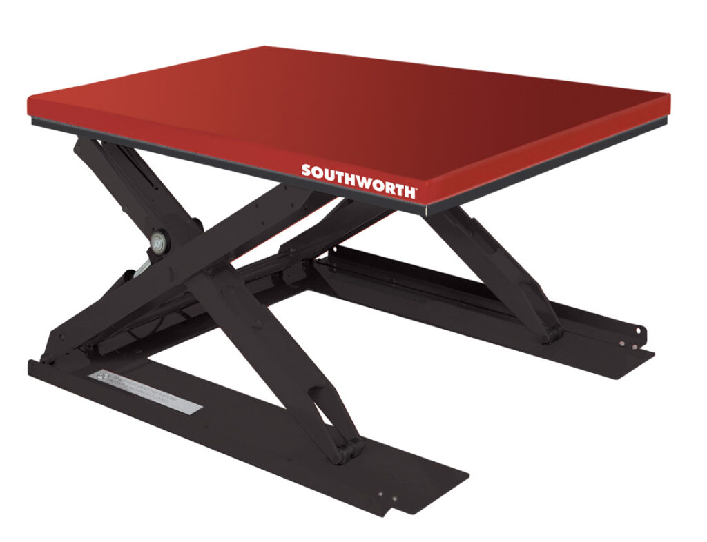 LiftMat Low Profile Raised angled black