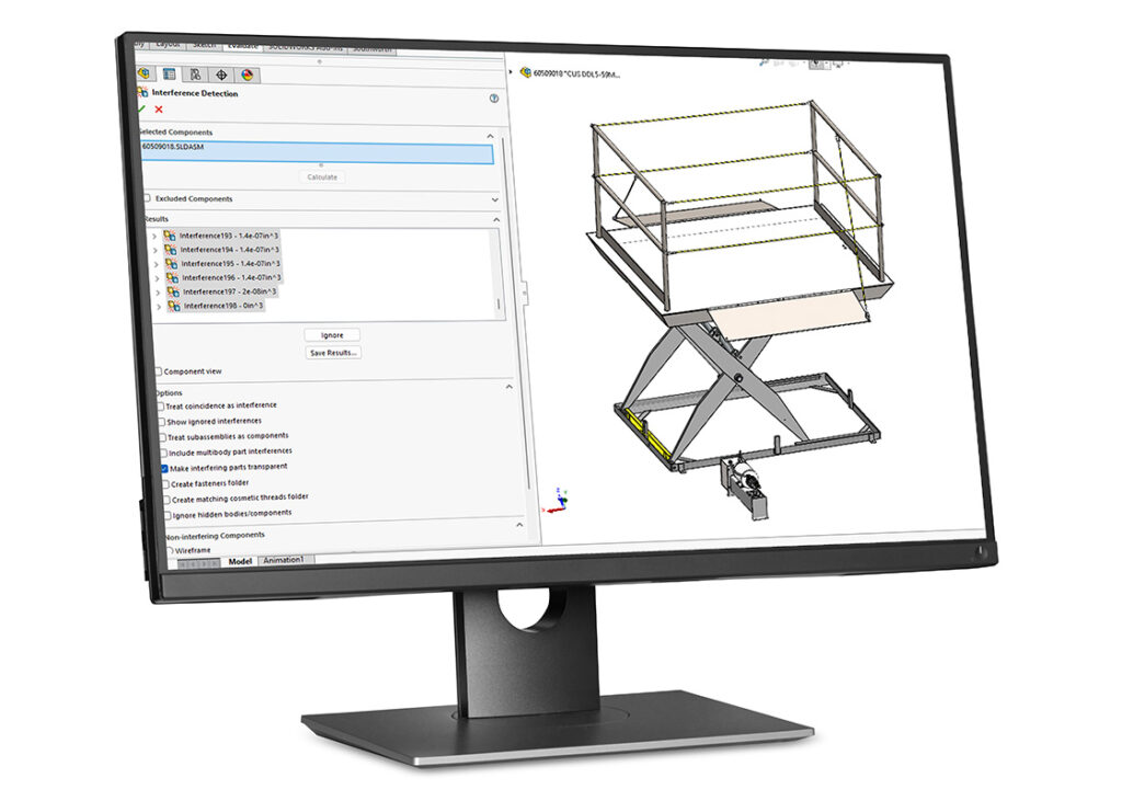 computer monitor with product design