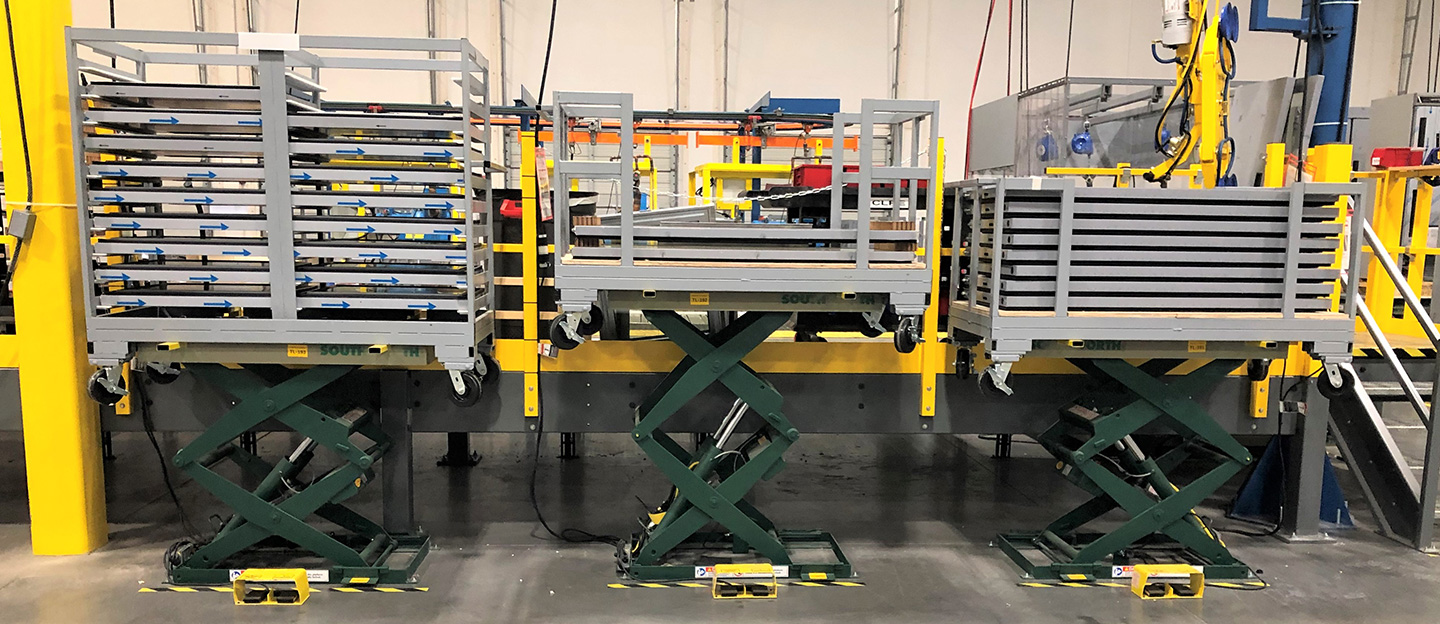 Hydraulic Scissor Tables Work Positioning