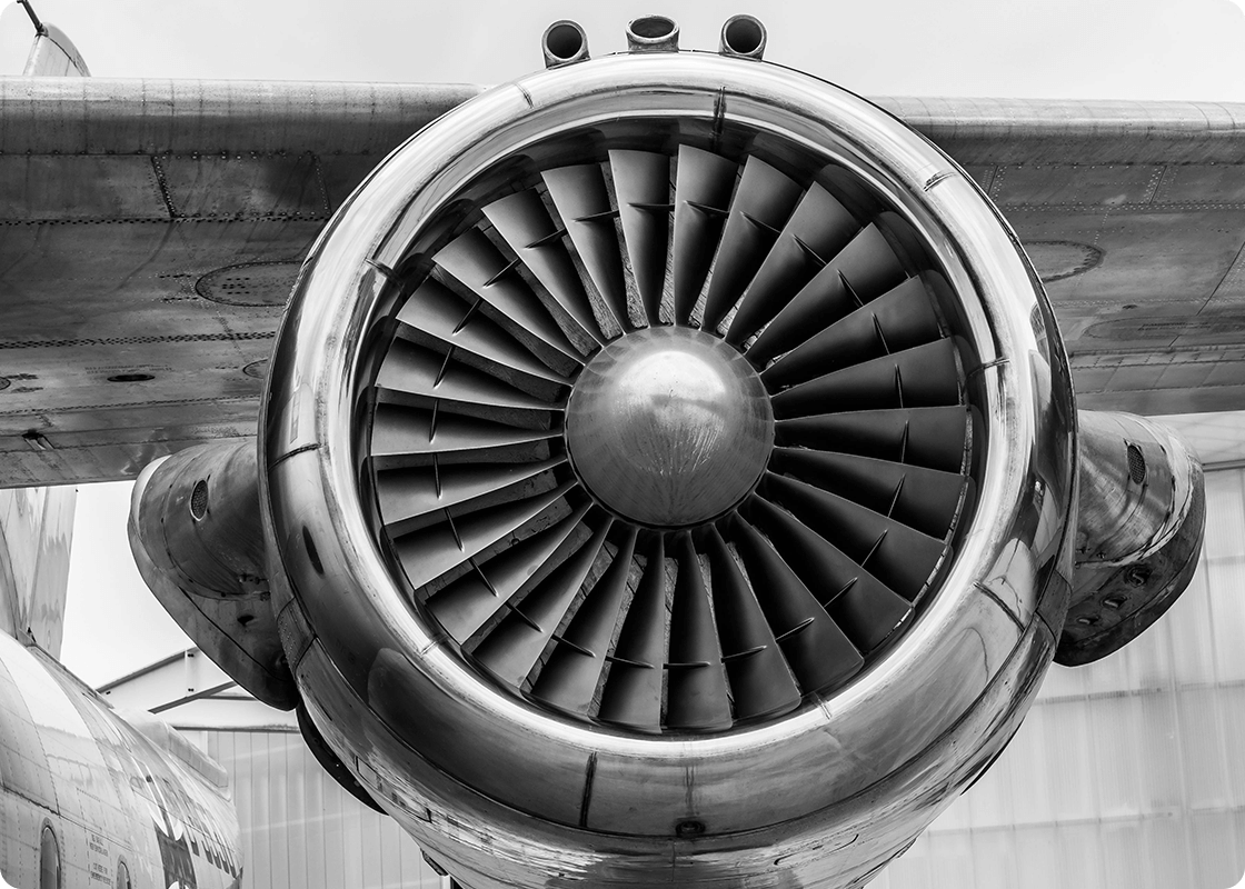 Airplane engine