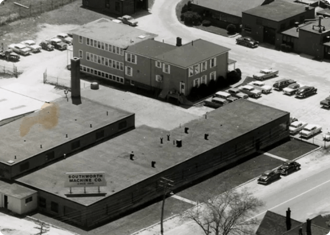 Southworth manufacturing facility on Warren Ave in Portland, Maine